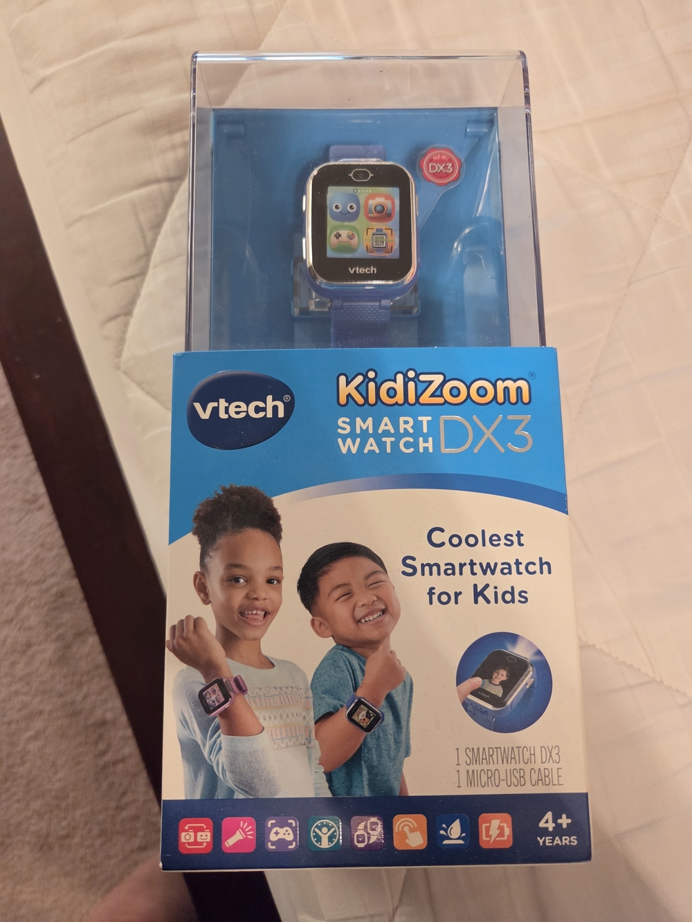 VTech Kidizoom Smartwatch DX3 — Blue Kids Smartwatch